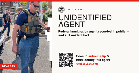 Most Wanted poster - DC-0005