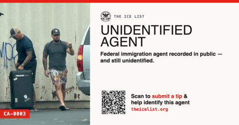 Most Wanted poster - CA-0003