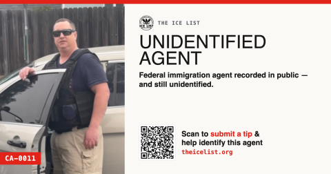 Most Wanted poster - CA-0011