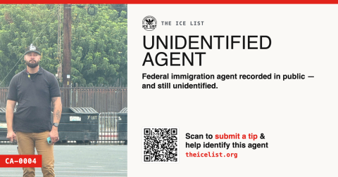 Most Wanted poster - CA-0004