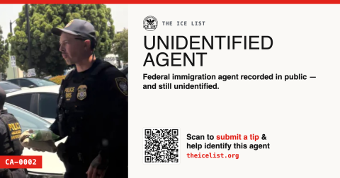 Most Wanted poster - CA-0002